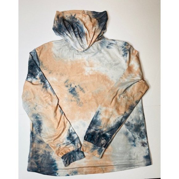 WALLFLOWER‎ Tie Dye Supersoft Hoodie Long Sleeve Large - Picture 2 of 3